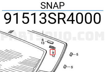 Honda 91513SR4000 SNAP
