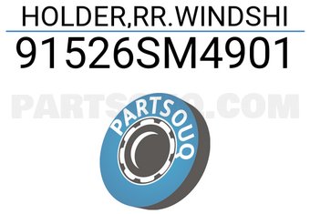 Honda 91526SM4901 HOLDER,RR.WINDSHI