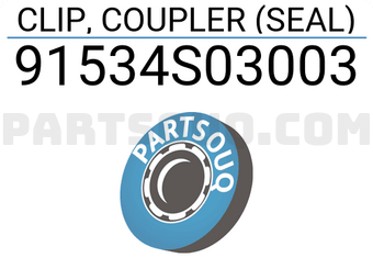 Honda 91534S03003 CLIP, COUPLER (SEAL)