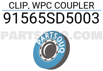 Honda 91565SD5003 CLIP, WPC COUPLER