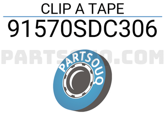 Honda 91570SDC306 CLIP A TAPE