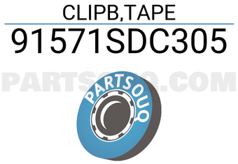 Honda 91571SDC305 CLIPB,TAPE