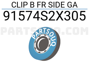 Honda 91574S2X305 CLIP B FR SIDE GA
