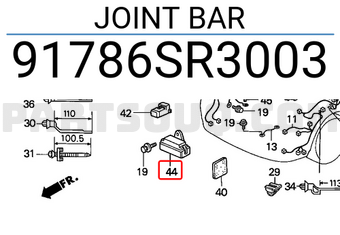 Honda 91786SR3003 JOINT BAR