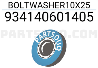 Honda 934140601405 BOLTWASHER10X25