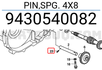 Honda 9430540082 PIN,SPG. 4X8