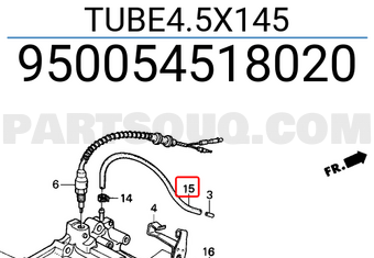 Honda 950054518020 TUBE4.5X145