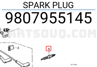 Honda 9807955145 SPARK PLUG