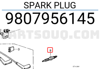 Honda 9807956145 SPARK PLUG