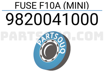 Honda 9820041000 FUSE F10A (MINI)