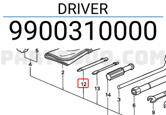 Honda 9900310000 DRIVER