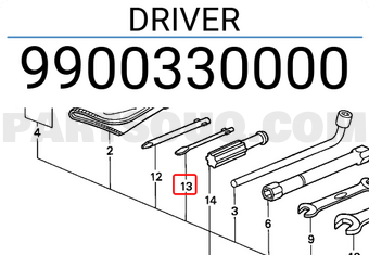 Honda 9900330000 DRIVER