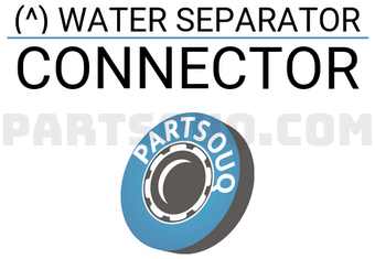 Honda CONNECTOR (^) WATER SEPARATOR
