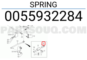 Hyundai / KIA 0055932284 SPRING
