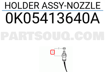 Hyundai / KIA 0K05413640A HOLDER ASSY-NOZZLE