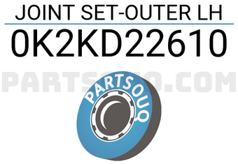 Hyundai / KIA 0K2KD22610 JOINT SET-OUTER LH
