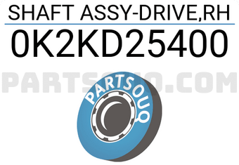 Hyundai / KIA 0K2KD25400 SHAFT ASSY-DRIVE,RH