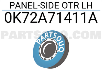 Hyundai / KIA 0K72A71411A PANEL-SIDE OTR LH