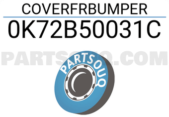 Hyundai / KIA 0K72B50031C COVERFRBUMPER