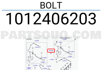 Hyundai / KIA 1012406203 BOLT