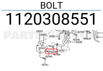 Hyundai / KIA 1120308551 BOLT