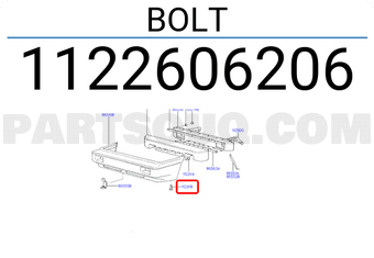 Hyundai / KIA 1122606206 BOLT