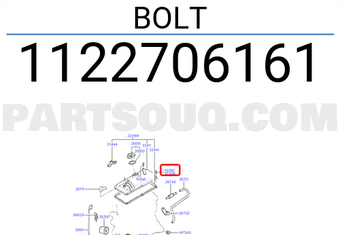Hyundai / KIA 1122706161 BOLT