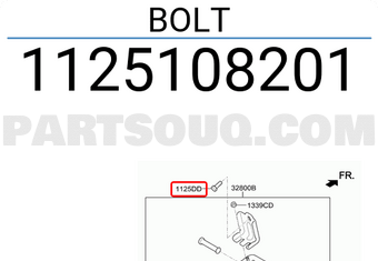 Hyundai / KIA 1125108201 BOLT