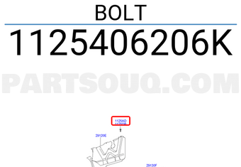 Hyundai / KIA 1125406206K BOLT