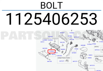 Hyundai / KIA 1125406253 BOLT