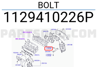 Hyundai / KIA 1129410226P BOLT