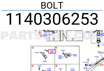 Hyundai / KIA 1140306253 BOLT