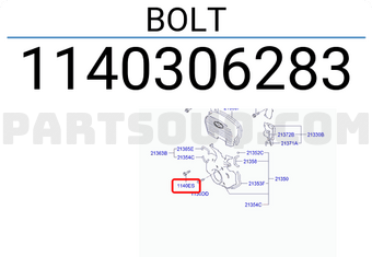 Hyundai / KIA 1140306283 BOLT