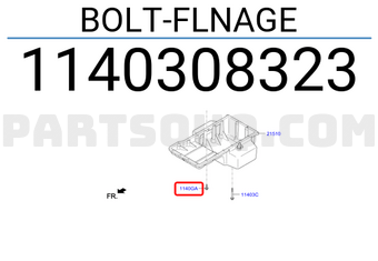 Hyundai / KIA 1140308323 BOLT-FLNAGE