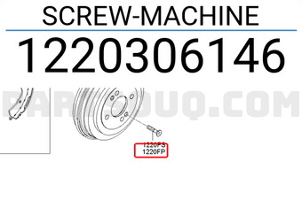Hyundai / KIA 1220306146 SCREW-MACHINE