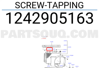Hyundai / KIA 1242905163 SCREW-TAPPING
