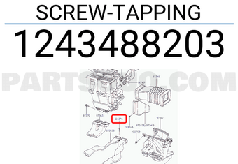 Hyundai / KIA 1243488203 SCREW-TAPPING