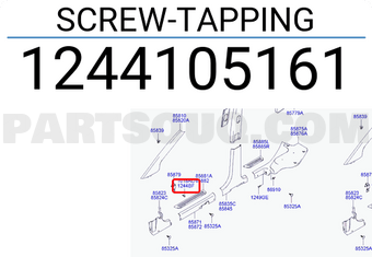 Hyundai / KIA 1244105161 SCREW-TAPPING
