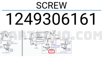 Hyundai / KIA 1249306161 SCREW