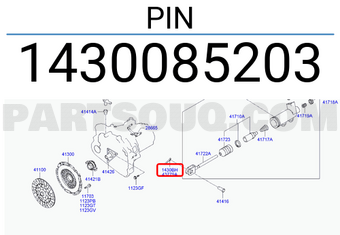 Hyundai / KIA 1430085203 PIN