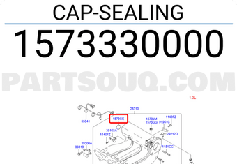 Hyundai / KIA 1573330000 CAP-SEALING