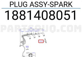 Hyundai / KIA 1881408051 PLUG ASSY-SPARK