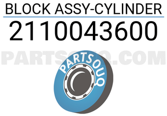 Hyundai / KIA 2110043600 BLOCK ASSY-CYLINDER