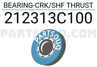 Hyundai / KIA 212313C100 BEARING-CRK/SHF THRUST