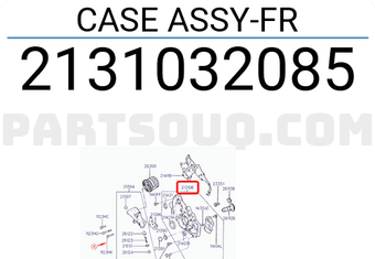 Hyundai / KIA 2131032085 CASE ASSY-FR