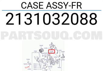 Hyundai / KIA 2131032088 CASE ASSY-FR