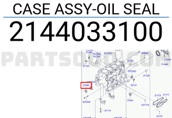 Hyundai / KIA 2144033100 CASE ASSY-OIL SEAL