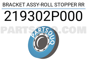 Hyundai / KIA 219302P000 BRACKET ASSY-ROLL STOPPER RR