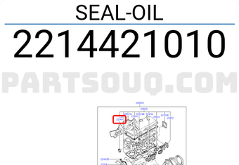 Hyundai / KIA 2214421010 SEAL-OIL
