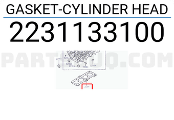 Hyundai / KIA 2231133100 GASKET-CYLINDER HEAD